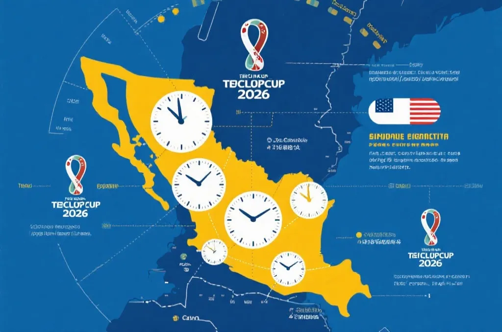 2026世界杯美加墨多时区赛程示意图